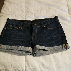 Banana Republic Dark Blue Jean Shorts